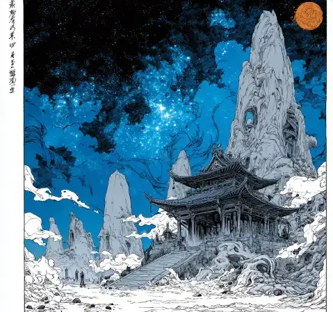 奇幻题材漫画条目封面，展现世界观设定与冒险氛围